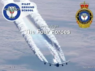 Theory of Flight The Four Forces