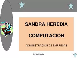 sandra heredia computacion administracion de empresas