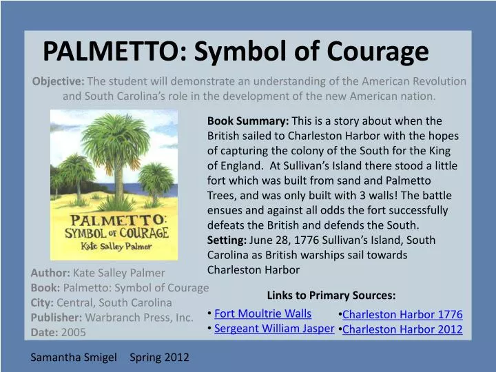 palmetto symbol of courage