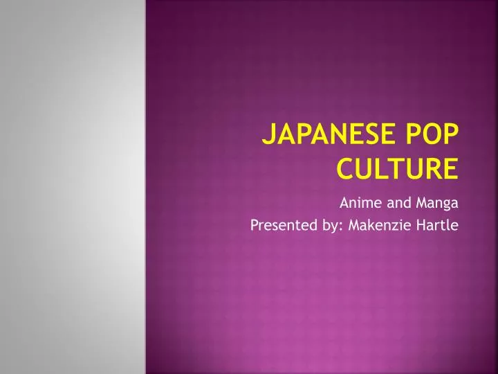 japanese pop culture