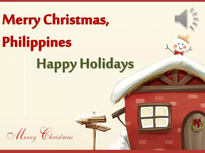 merry christmas philippines
