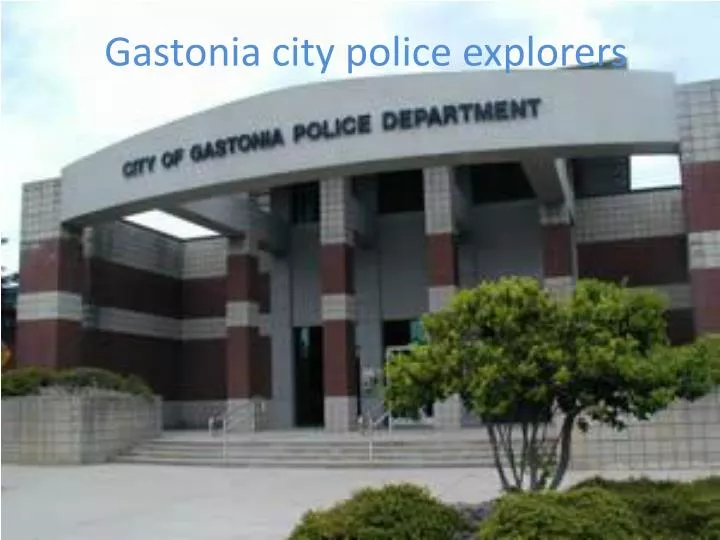 gastonia city police explorers