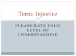 Term: Injustice - slide 1