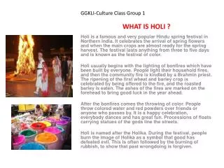 GGKLI-Culture Class Group 1