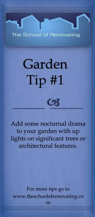 Garden Tip #1