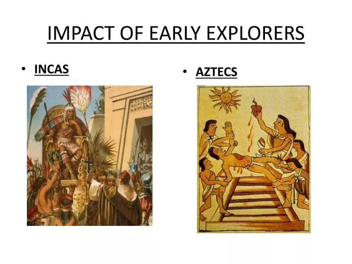 impact of early explorers