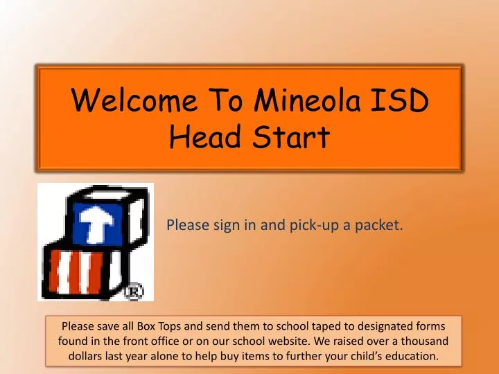 welcome to mineola isd head start