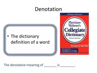 Denotation