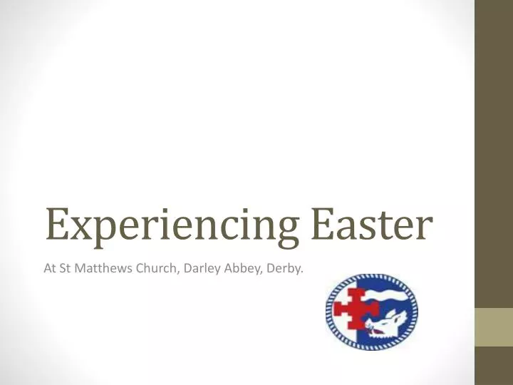 experiencing easter