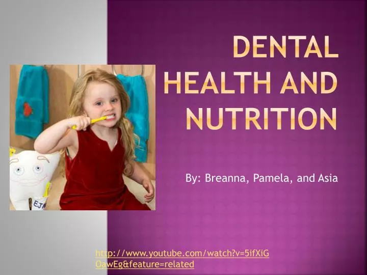 dental health and nutrition