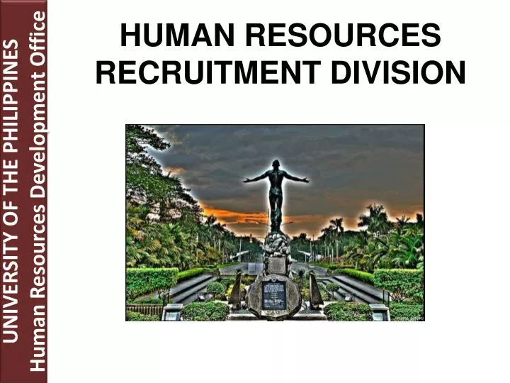 human resources recruitment division