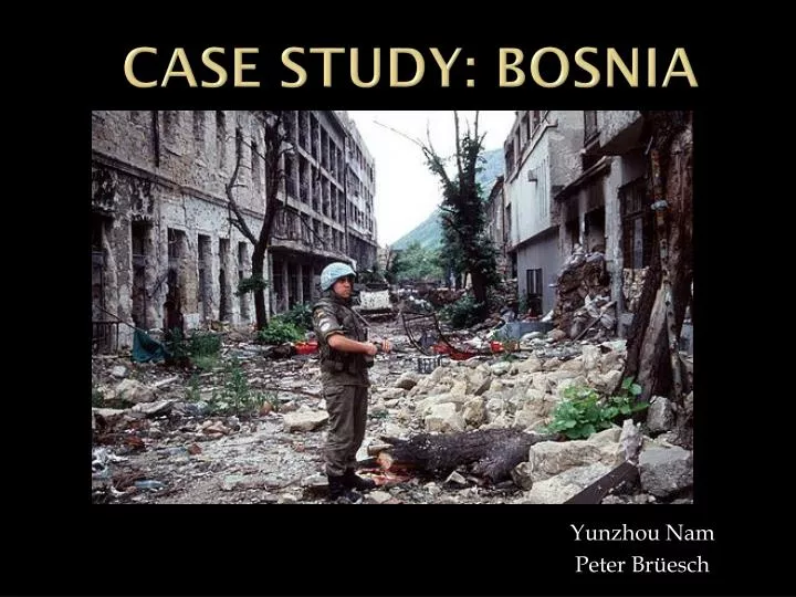 case study bosnia