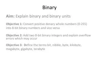 Binary