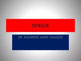 dengue