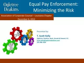 Equal Pay Enforcement: Minimizing the Risks
