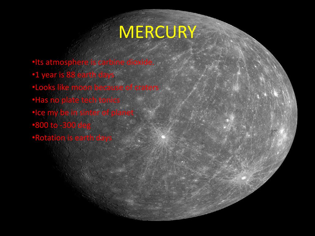 PPT - MERCURY PowerPoint Presentation, free download - ID:2232765