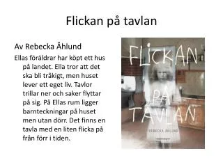 flickan p tavlan