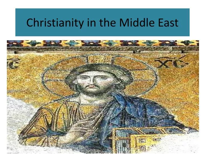 christianity in the middle east