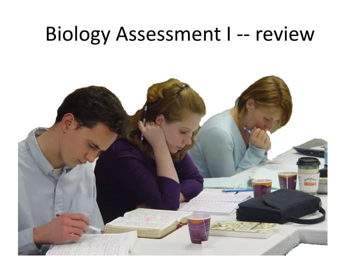 biology assessment i review