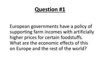 question 1