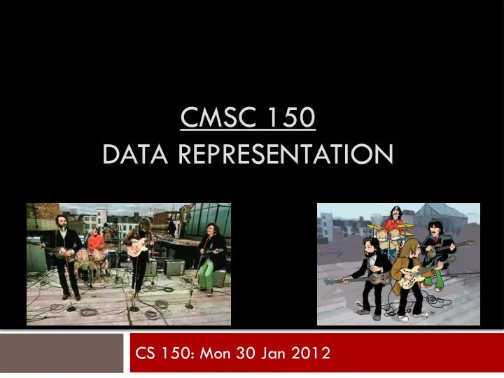 cmsc 150 data representation