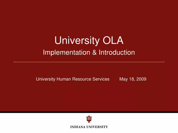 university ola