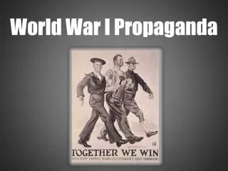 World War I Propaganda