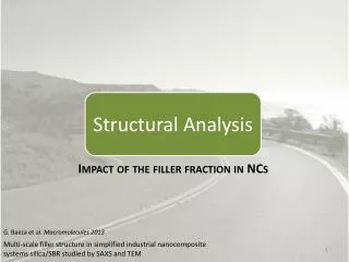 Impact of the filler fraction in NCs