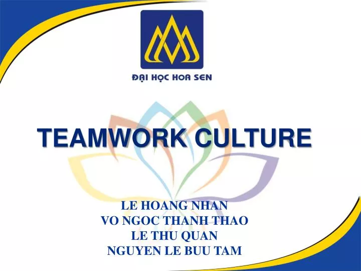 teamwork culture