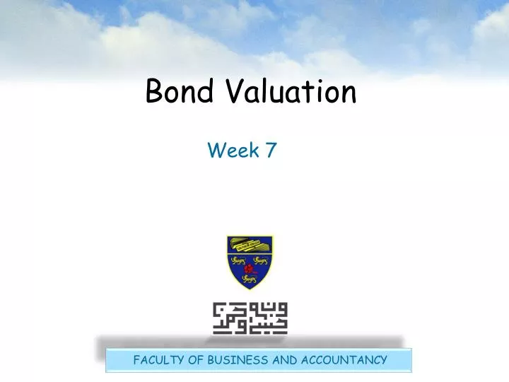 PPT - Bond Valuation PowerPoint Presentation, Free Download - ID:2233459