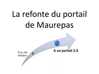 la refonte du portail de maurepas