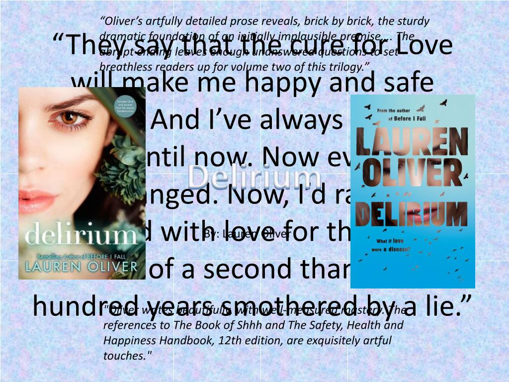 PPT - Delirium PowerPoint Presentation, free download - ID:2233479