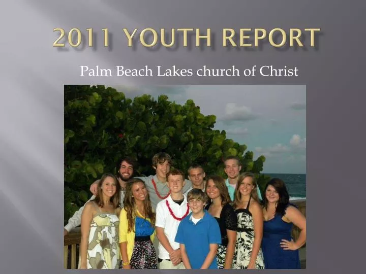 2011 youth report
