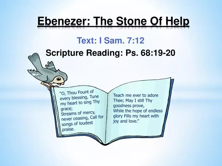 ebenezer the stone of help