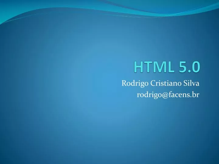 html 5 0