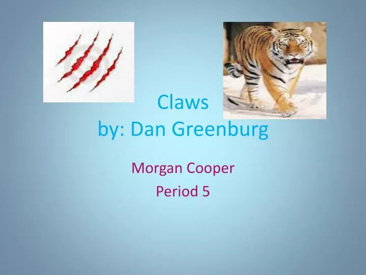 claws by dan greenburg