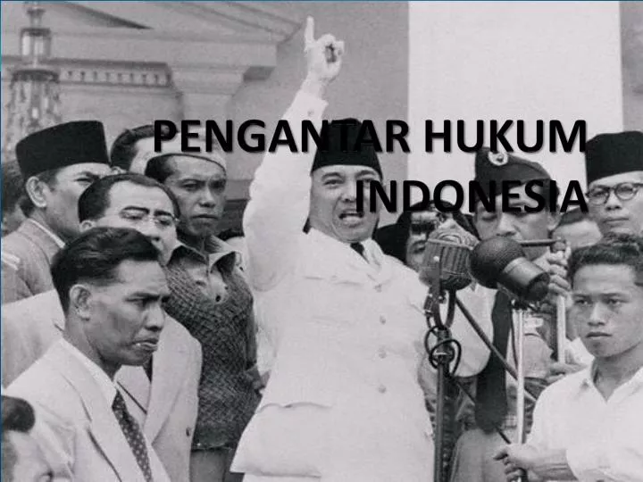 pengantar hukum indonesia