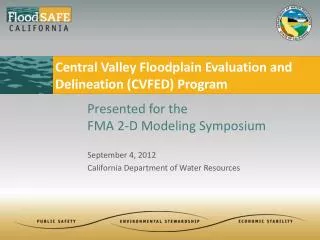 September 4, 2012 California Department of Water Resources