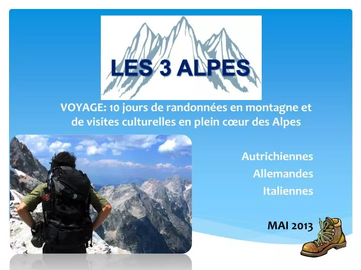 les 3 alpes