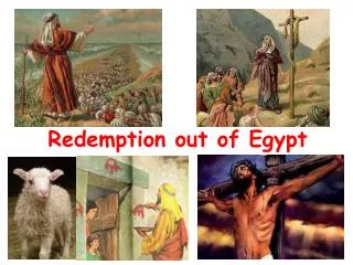 Redemption out of Egypt