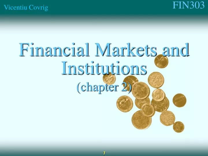 financial markets and institutions chapter 2