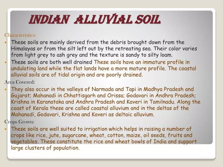 indian alluvial soil