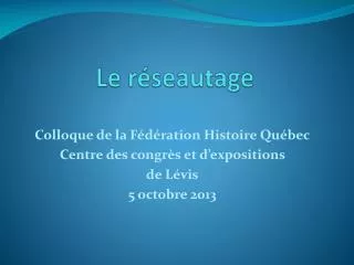 le r seautage