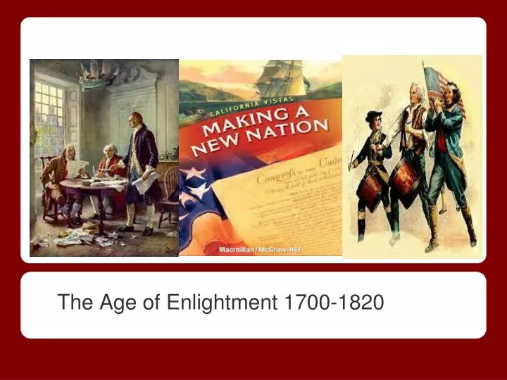 the age of enlightment 1700 1820