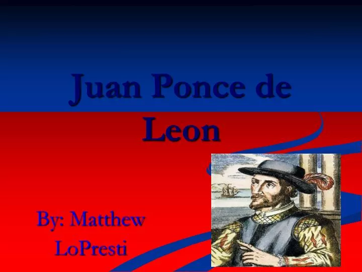 juan ponce de leon