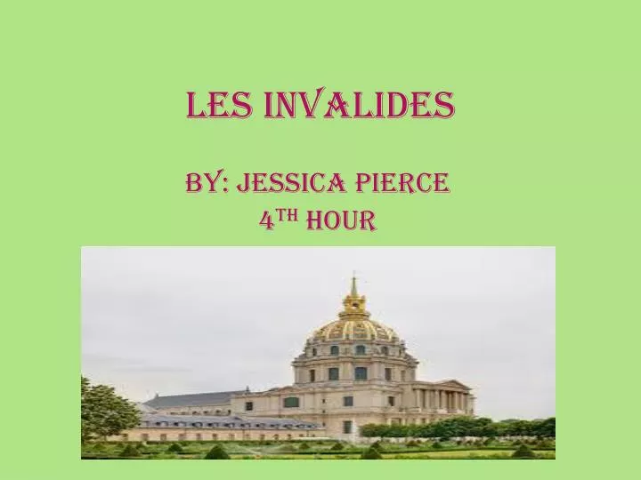 les invalides