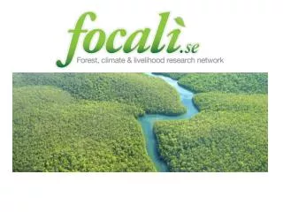 Focali Theme 2: REDD and Poverty