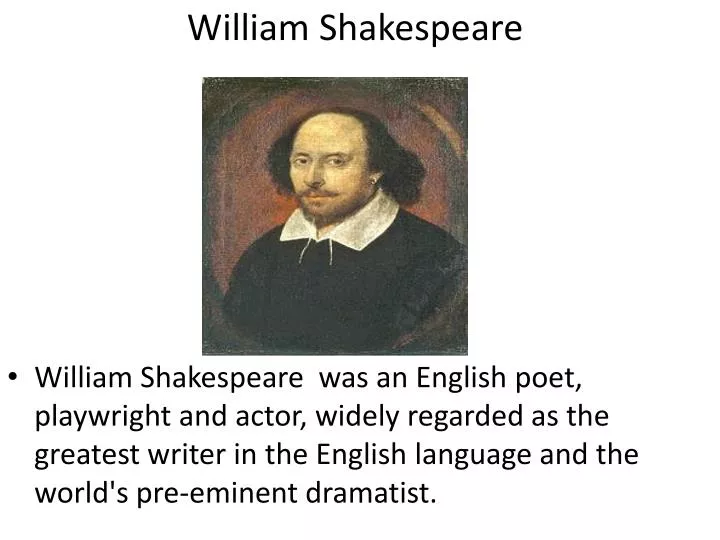 william shakespeare