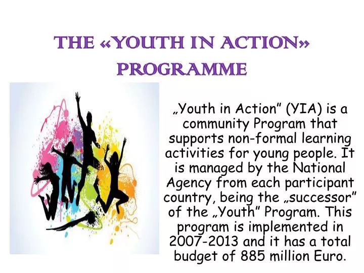 the youth in action programme