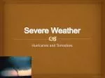 Severe Weather - slide 1